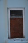 Boarded-Up Window