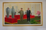 Kim Il-sung And Kim Jong-il&nbsp;Painting