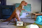 Papier-mâché Dinosaur