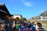 Hundreds Of Visitors On Their Way To The Shrine