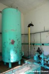 Turquoise Oil Tank