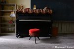 Abandoned Black School&nbsp;Piano
