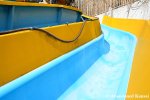 Blue And Yellow Water Slide