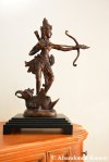 Balinese Archer Statue