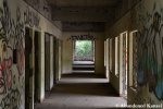 Concrete Hospital Hallway