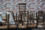 Abandoned Wooden Chairs