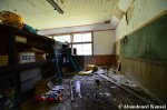 Decaying Wooden School