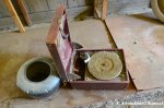 Old Record Player In A Deserted&nbsp;School