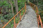 Concrete Path Leading Up The Mountain