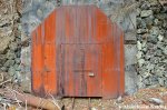 Rusty Locked And Welded Shut Mine Entrance&nbsp;Door