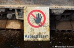Asbestos Fibers Warning&nbsp;Sign