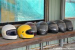 Abandoned Racing Helmets