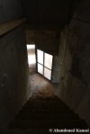 Steep Unfinished Staircase
