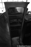 Abandoned Medical Cabinet Monochrome