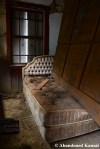 abandoned mansion bed