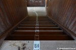 Abandoned Wooden School Staircase In Good&nbsp;Condition