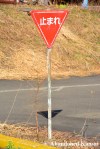 Abandoned Japanese Stop&nbsp;Sign